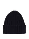 Chinti & Parker Ribbed Beanie In Blue