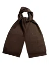 Chinti & Parker Ribbed Rectangular Scarf In Brown