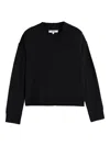 Chinti & Parker Ribbed V-neck Sweater In Black