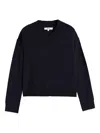 Chinti & Parker Ribbed V-neck Sweater In Blue