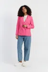 Chinti & Parker Rose Tencel-linen Blazer