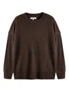 Chinti & Parker Round-neck Sweater In Brown