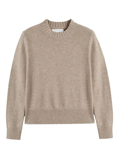 Chinti & Parker Round-neck Sweater In Brown