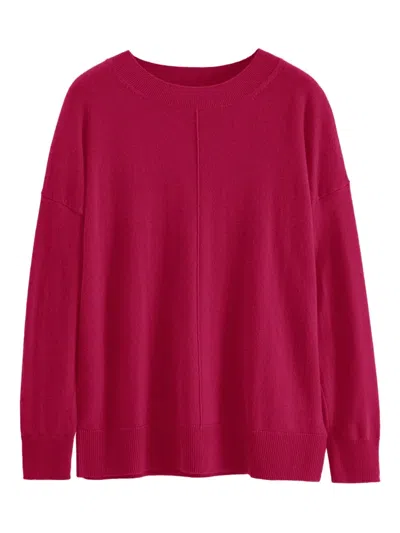 Chinti & Parker Slouchy Sweater In Red