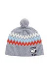 Chinti & Parker Snoopy Ski Beanie In Gray