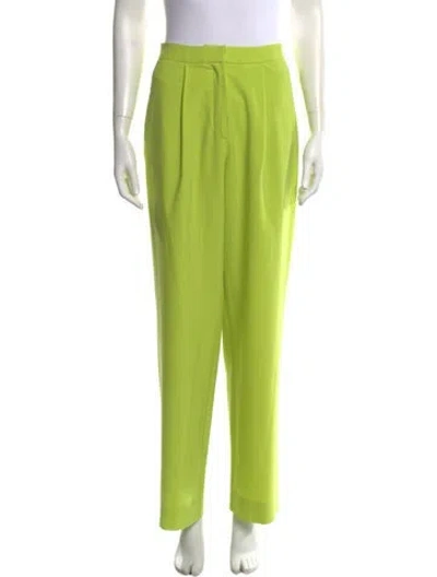 Pre-owned Chinti & Parker Straight Leg Pants In Green
