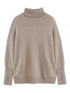 Chinti & Parker Turtleneck Sweater In Brown