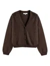 Chinti & Parker V-neck Cardigan In Brown