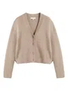 Chinti & Parker V-neck Cashmere Cardigan In Neutral