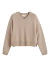 Chinti & Parker V-neck Cashmere Sweater In Brown