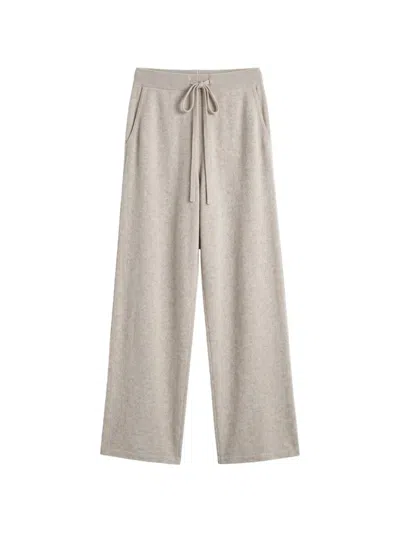 Chinti & Parker Wide-leg Cashmere Trousers In Neutral