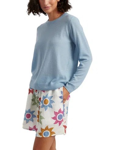 Chinti & Parker Air Cashmere Sweater In Blue