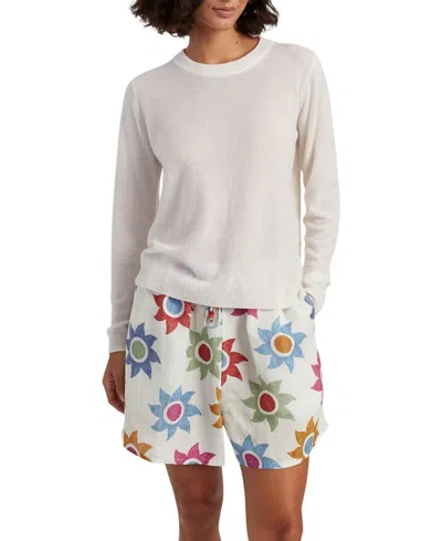 Chinti & Parker Air Cashmere Sweater In White