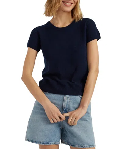 Chinti & Parker Air Pure Cashmere T-shirt In Blue