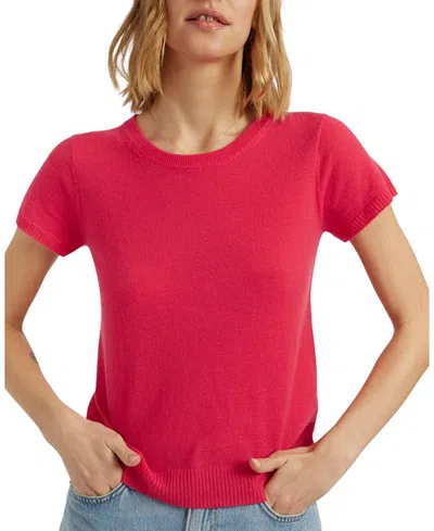 Chinti & Parker Air Pure Cashmere T-shirt In Pink