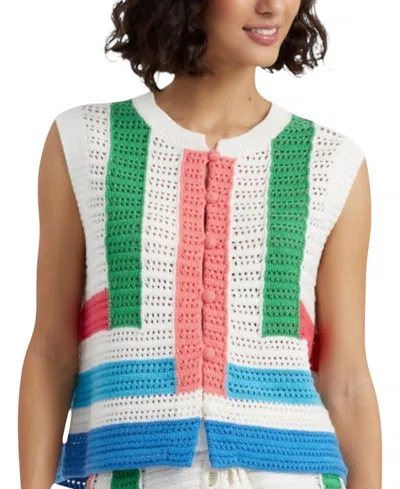 CHINTI & PARKER WOMEN'S COTTON CAPRI VEST