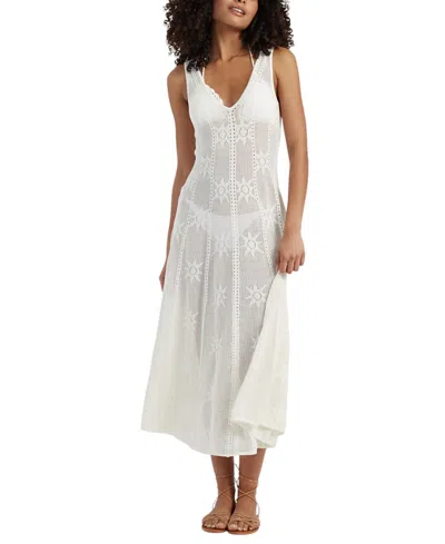 Chinti & Parker Women's Laura Whitmore Bohemian Dress In White