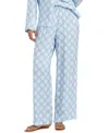 Chinti & Parker Sky-blue Laura Whitmore Paradise Trousers In Blue