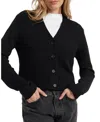 Chinti & Parker Pure Cashmere Cardigan In Black