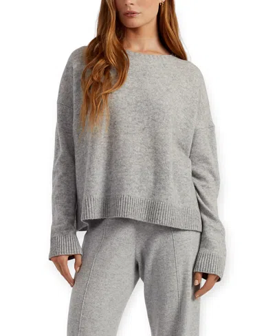 Chinti & Parker Women's Wool Cashmere Light Relaxed Sweater In Gray