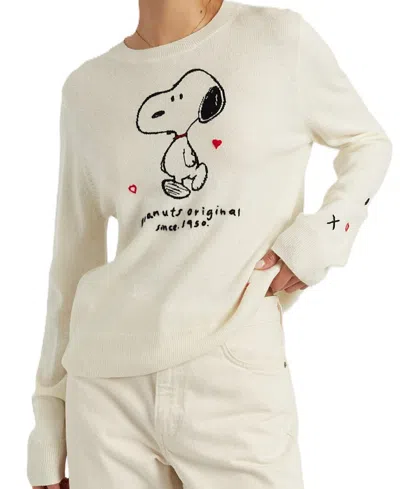 CHINTI & PARKER WOMEN'S WOOL CASHMERE PEANUTS ORIGINAL SWEATER