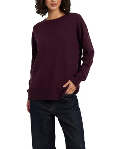 Chinti & Parker Women's Wool Cashmere Slouchy Sweater In Purple