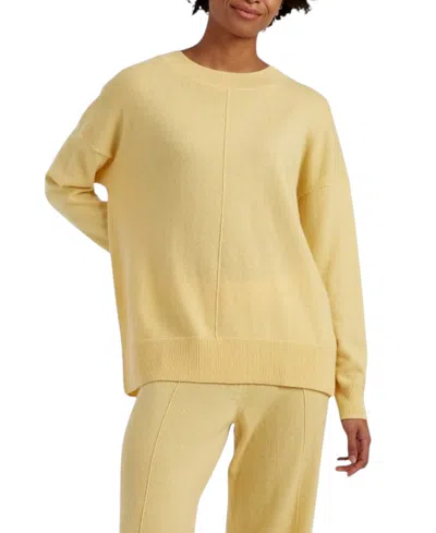Chinti & Parker Women's Wool Cashmere Slouchy Sweater In Yellow