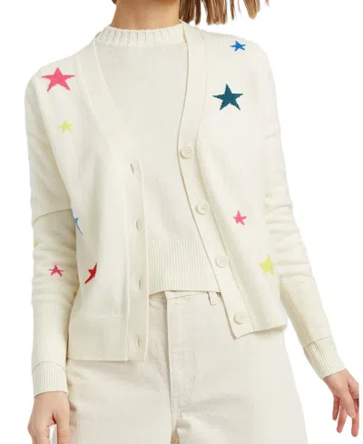 CHINTI & PARKER WOMEN'S WOOL CASHMERE STAR CARDIGAN