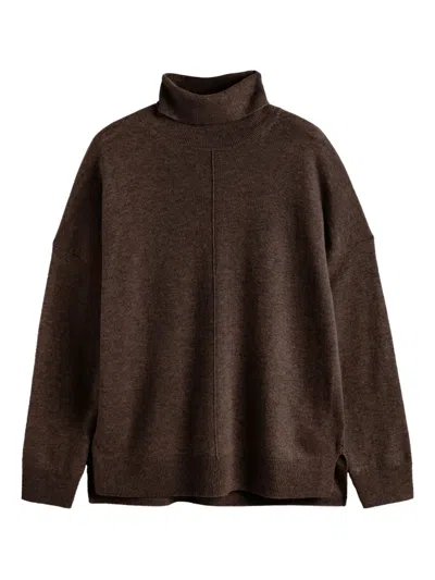 Chinti & Parker Wool Blend Sweater In Brown