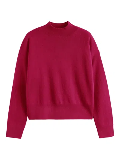 Chinti & Parker Wool Blend Sweater In Pink