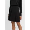 Chinti & Parker Wool-cashmere Mini Skirt In Black