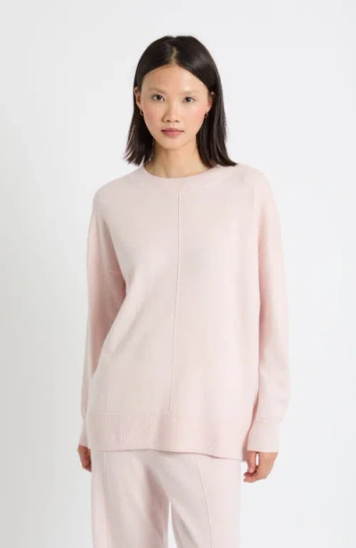 Chinti & Parker Wool-cashmere Relaxed Slouchy Sweater In Pink