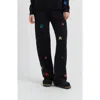 Chinti & Parker Wool Cashmere Star Wide-leg Track Pants In Multi