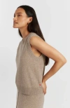 Chinti & Parker Wool Cashmere Tank In Brown