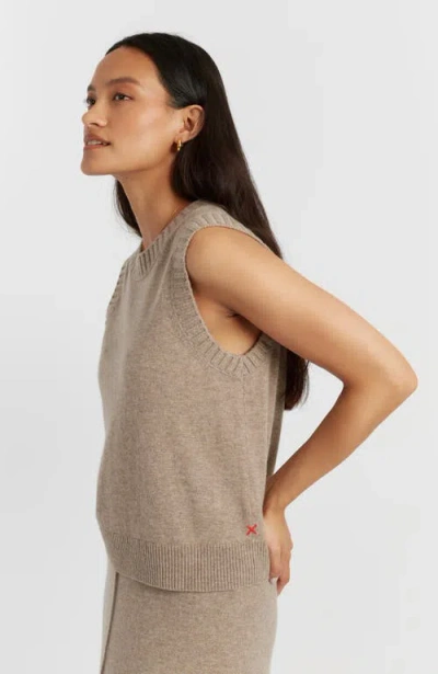 Chinti & Parker Wool Cashmere Tank In Brown