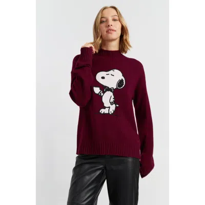 CHINTI & PARKER CHINTI & PARKER WOOL-CASHMERE TEA TIME SNOOPY SWEATER