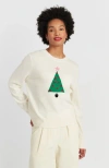 Chinti & Parker Wool-cashmere Xmas Tree Sweater In Neutral