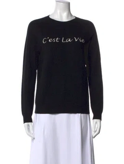 Pre-owned Chinti & Parker Wool Graphic Print Sweater In Multi