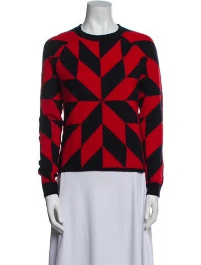 Pre-owned Chinti & Parker Wool Printed Sweater In Multi