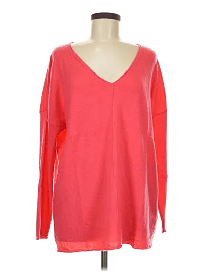 Pre-owned Chinti & Parker Wool Pullover Sweater In Red