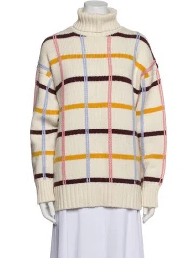 Pre-owned Chinti & Parker Wool Striped Sweater In Multi