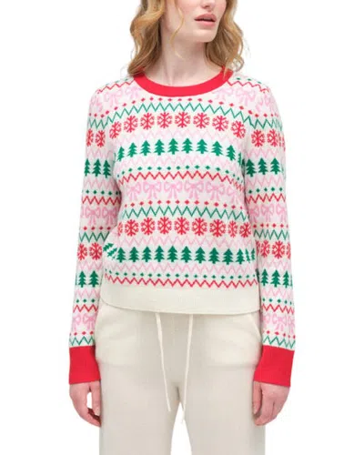 Chinti & Parker Wool-cashmere Christmas Fairisle Sweater In Multi