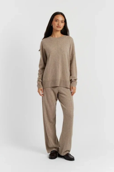 Chinti & Parker Wool-cashmere Slouchy Sweater In Warm Oatmeal