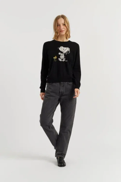 Chinti & Parker Wool-cashmere Snoopy Mummy Sweater In Multi