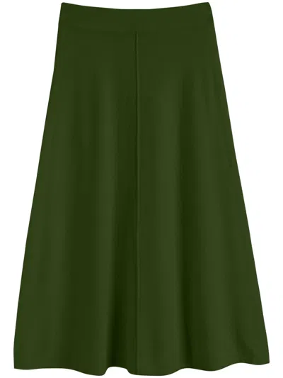 Chinti & Parker A-line Skirt In 绿色