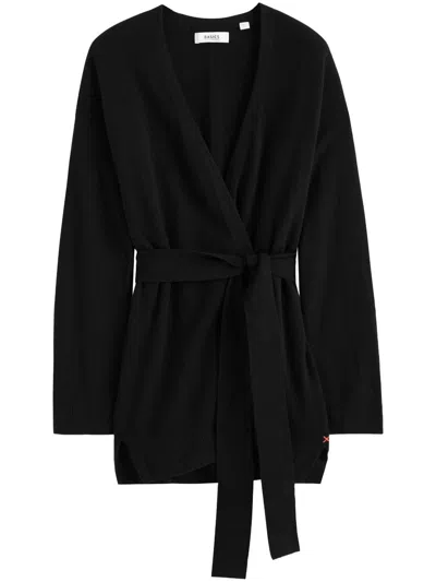 Chinti & Parker Belted Cardigan In Black