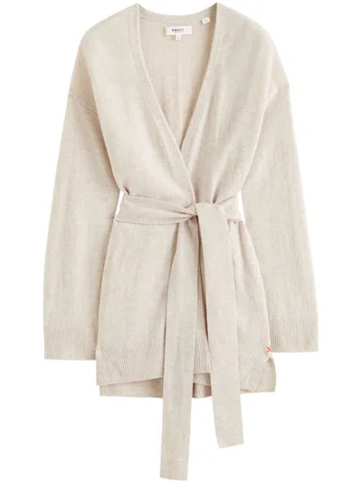 Chinti & Parker Belted Cardigan In White