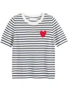 Chinti & Parker Breton Heart Sweater In Neutrals