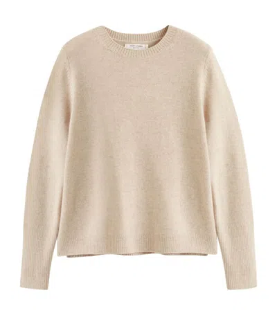 Chinti & Parker Cashmere Boxy Sweater In Neutrals