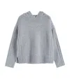 Chinti & Parker Cashmere Hoodie In Greymarl